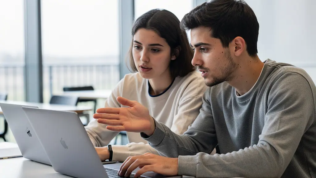 Étudiants français en prépa santé travaillant ensemble sur exercices